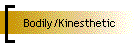 Bodily/Kinesthetic